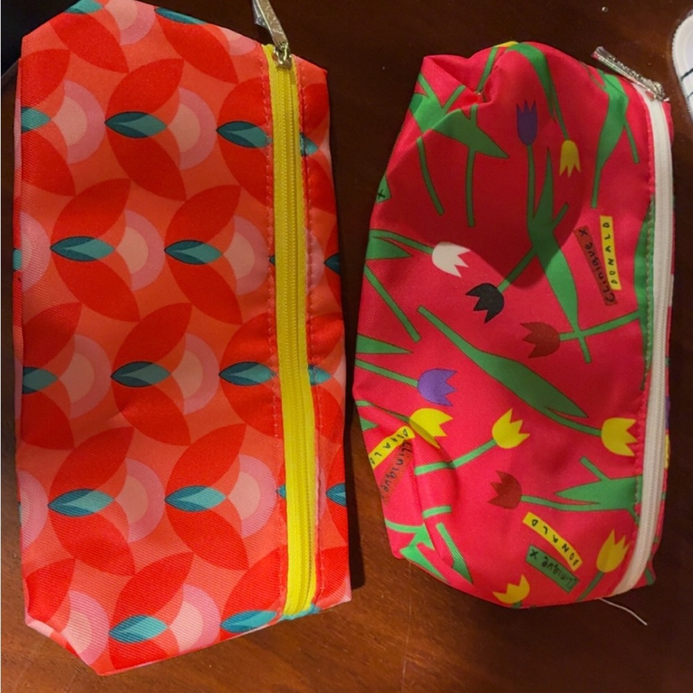 Two makeup bags nwot